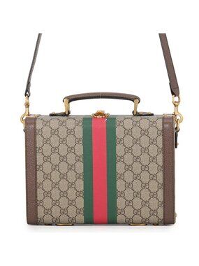 Gucci Ophidia Handbag GG Supreme Savoy Beauty Case 2-Way